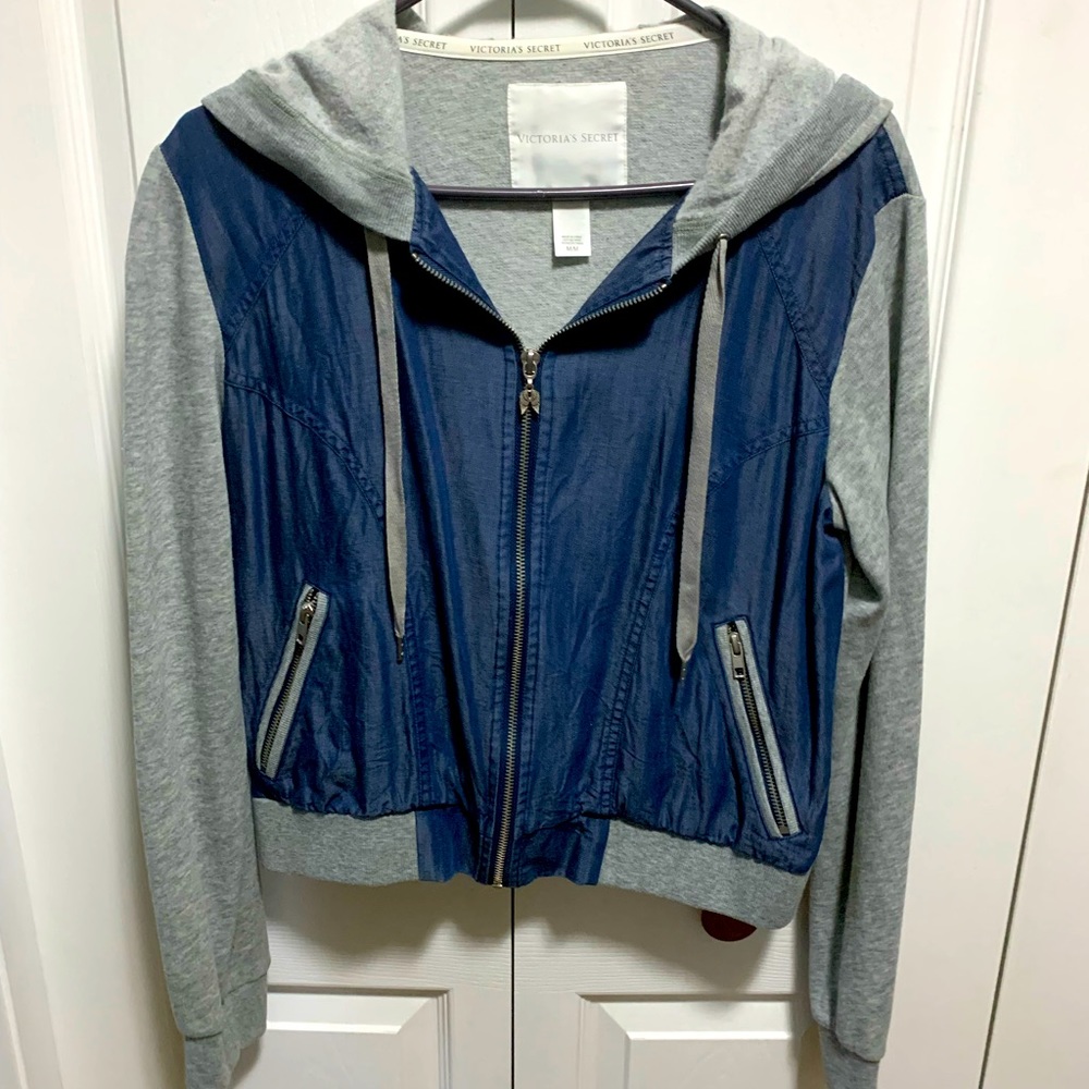 Victoria Secret Zip Up Hoodie Jacket